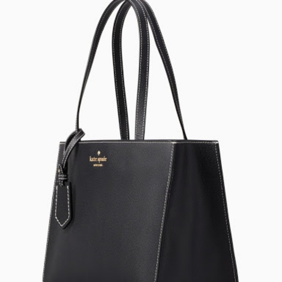 kate spade Handbags - Kate Spade black leather shoulder bag